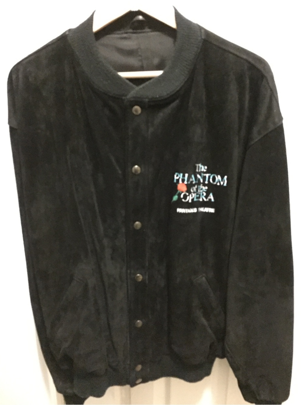 The Phantom of the Opera Collectible-Canadian Cast/Company Suede Jacket by Roots